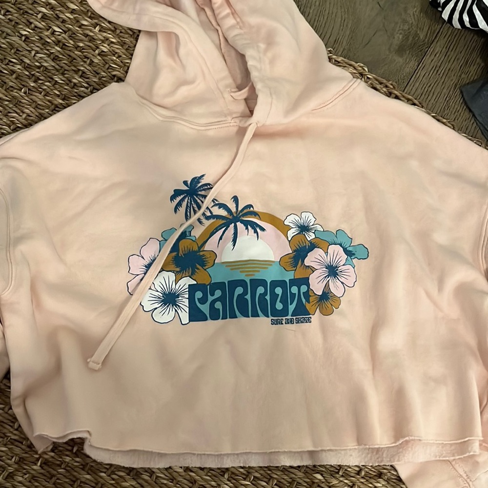 Cropped Sweatshirt Parrot Surf Shop